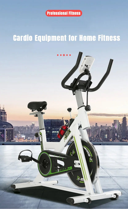 Fitness Pedal Monitor Magnetic Flywheel Professional Indoor Cycling Bikes Equipment Custom Logo Exercise Screen Spinning Bike