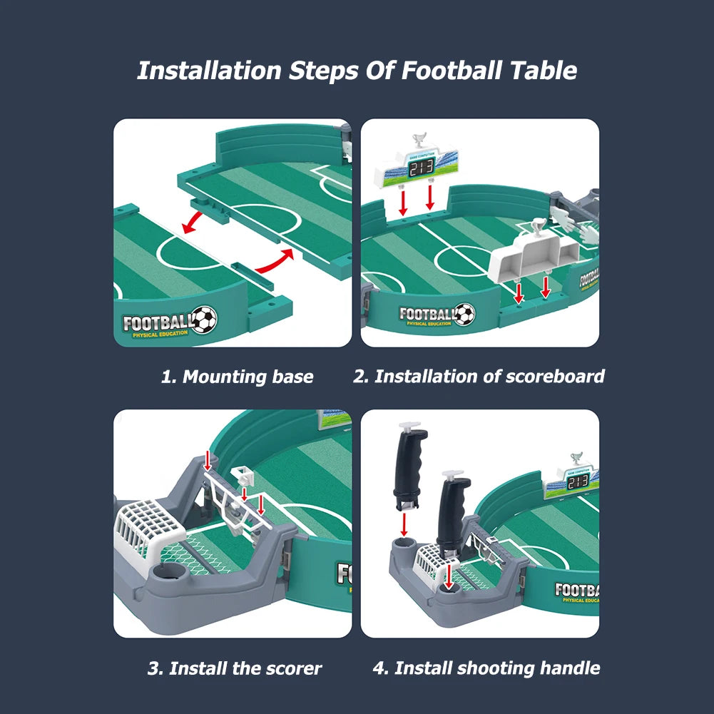 Children's Soccer Sport Toys Table Football Sets Family Party Ball Games Interactive Indoor Outdoor Educational Toy for Boys