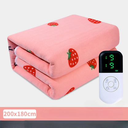 Warm Blanket Electric Heated Blanket 220V Electric Blanket Double Manta Electrica Heating Blanket Carpets Heated Mat