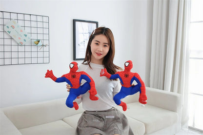 High Quality Spider Man Plush Toy Cartoon Stuffed Anime superhero Plushies Lovely Doll Hug Pillow Home Decor Birthday Gifts Kids