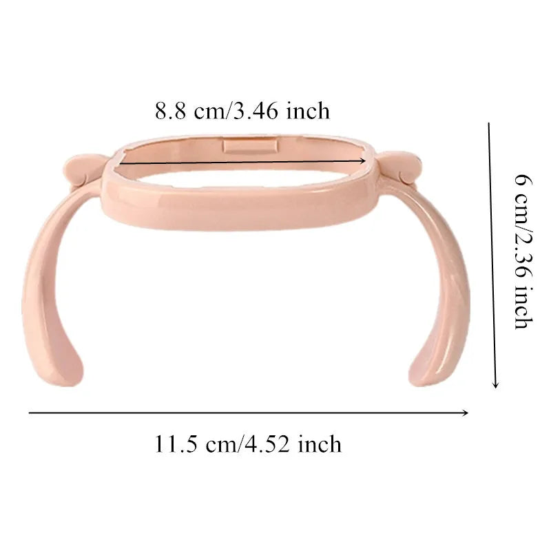 BPA Free Classic Newborn Bottle Grip Handle Compatible Silicone Handles for Hegen Bottle Size Baby Feeding Bottle Accessories