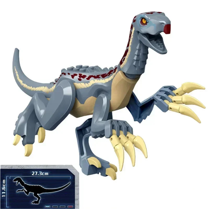 Great Value!!! Mosasaurus Jurassic World Park Dinosaurs Rex Indoraptor Triceratops Indominus Building Block Toys Dinosaur Gift