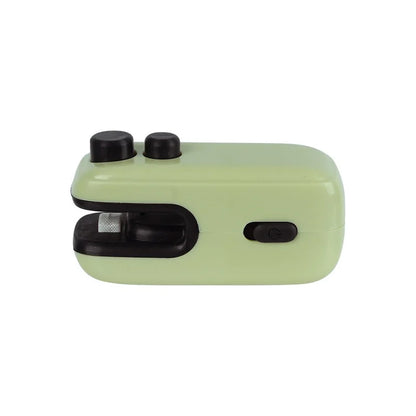 Mini Heat Sealer 2 in 1 Rechargeable HandheldBag Sealer With Cutter Magnet Bag Resealer Machine for Plastic Bags Snack Bags