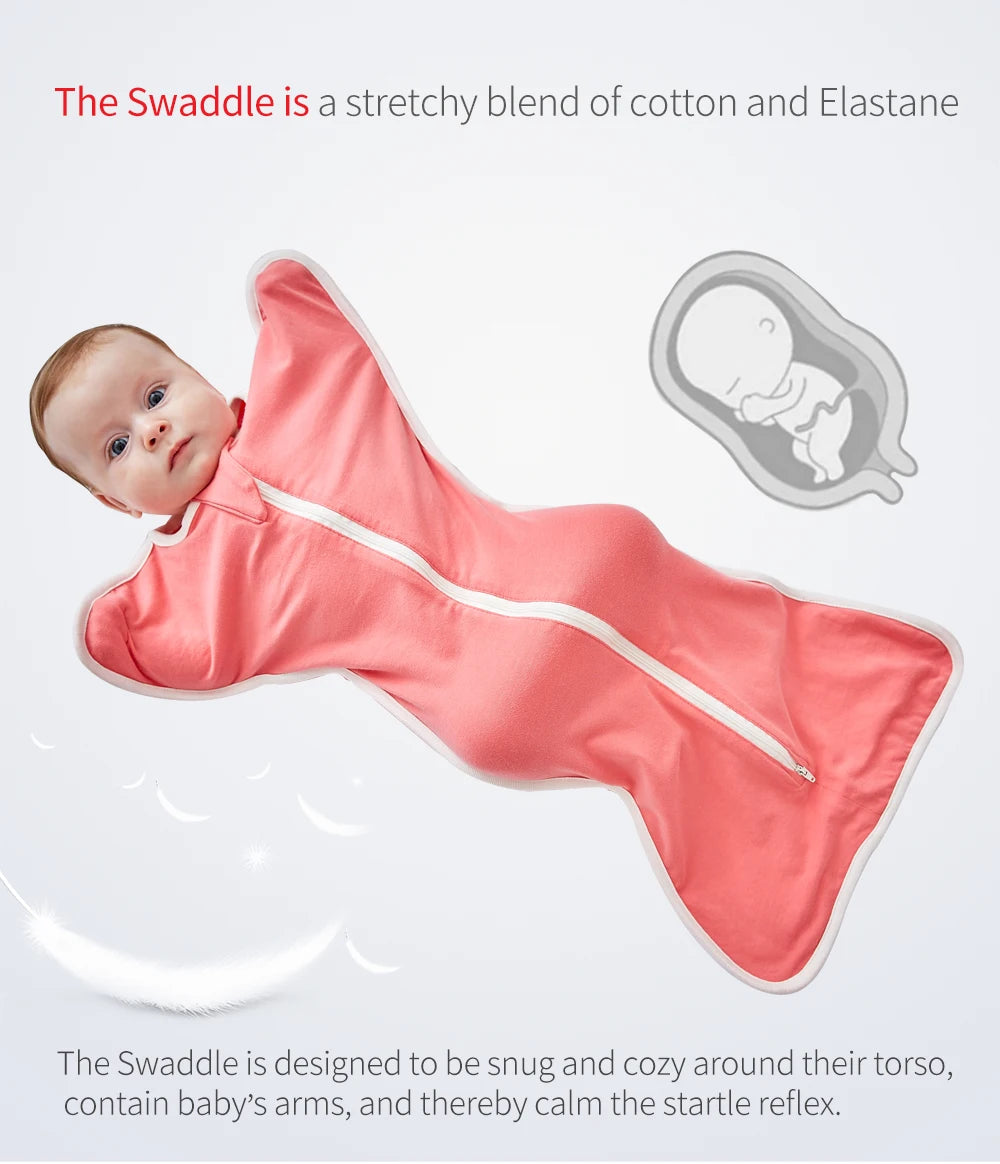 INSULAR New Cotton Baby Sleeping Bag Four Seasons Zipper Bags Newborn Baby bags Wrap Sleepsacks Baby Bedding Swaddling Sleepwear