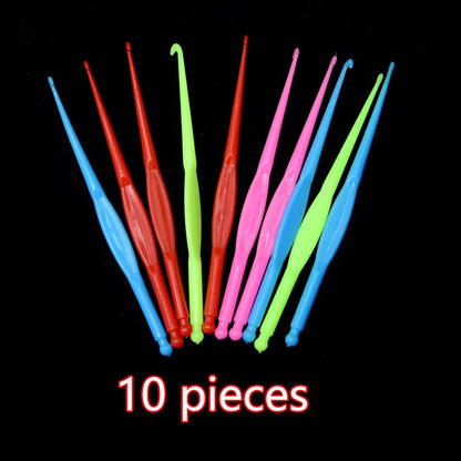 600Pcs New ColorTransparent  Fluorescence Glow Bracelets Making Supplies DIY Rubber Loom Bands Wrist Necklaces Child Party Toys