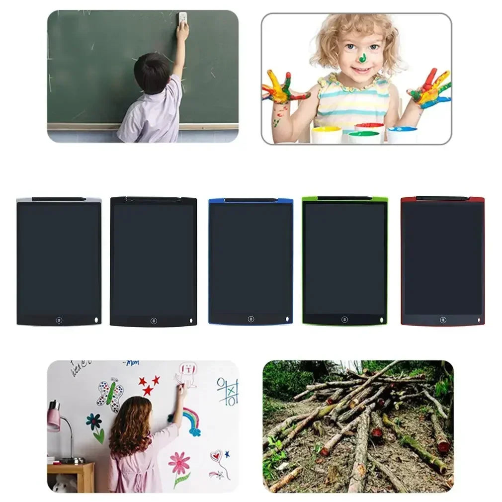 8.5/10/12/16 in LCD Drawing Board Writing Tablet Digit Magic Blackboard Art Painting Tool Kids Toys Brain Game Child's Gift