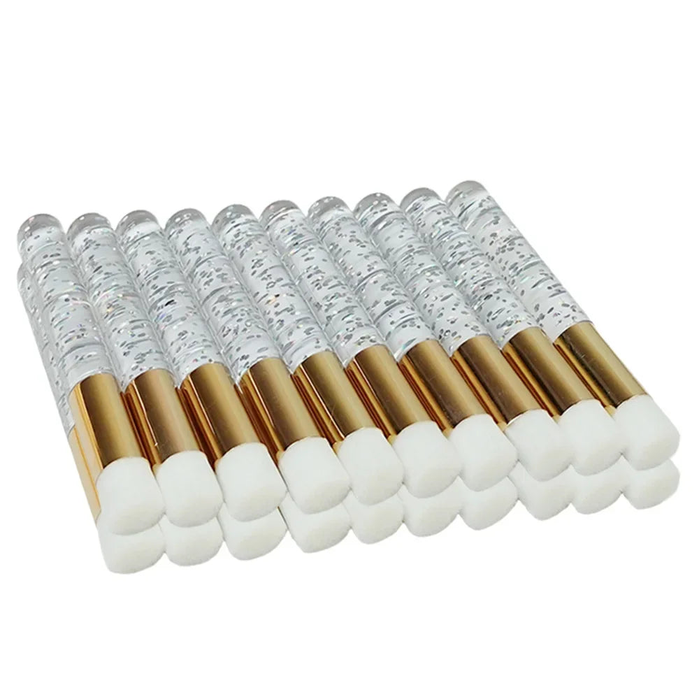 Wholesale 30/50pcs Eyelash Cleaning Brushes for Eyelash Extensions Glitter Lash Shampoo Brushes Nose Pore Cleansing Makeup Tools