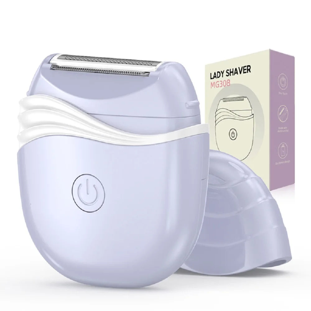 Women's Epilator Electric Hair Shaver Mini Hair Removal Trimmer Portable Body Hair Remover Razor Armpit Arm Leg Hair Epilator