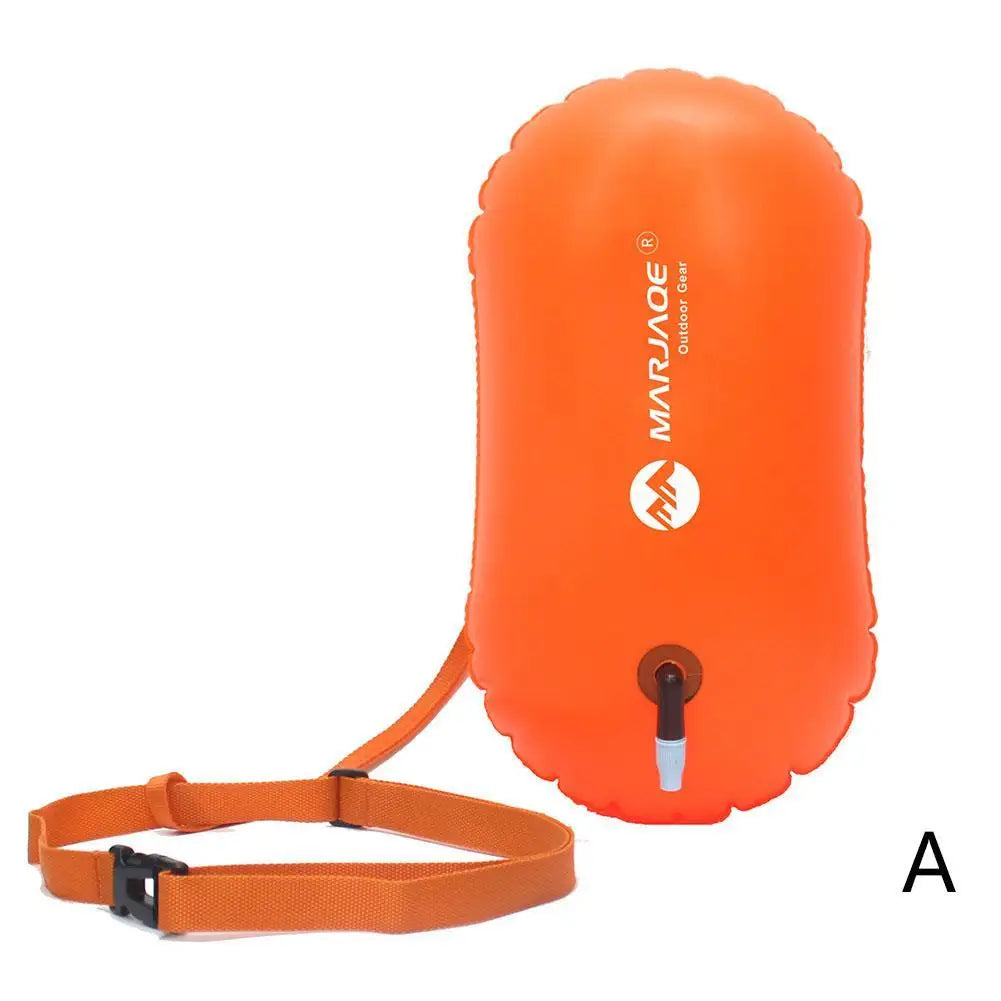 3 colors Swimming Float Bag Thickened Buoy Anti Drowning Drifting Ball Swimming Bunch Canoe Storage Drifting Bag