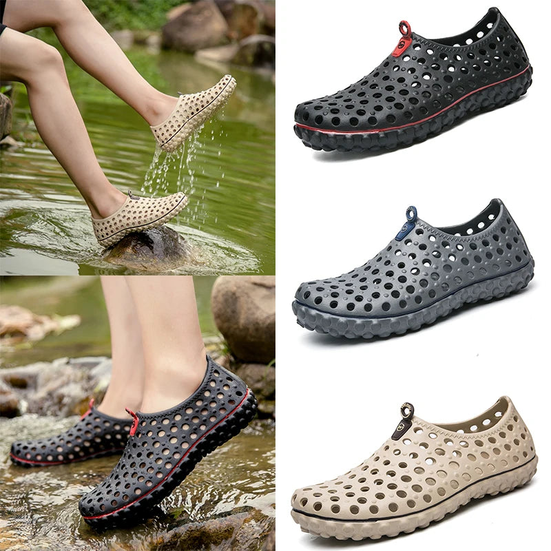Men Outdoor Light Aqua Shoes Beach Shoes Multi-functional Breathable Sandal 39-45#
