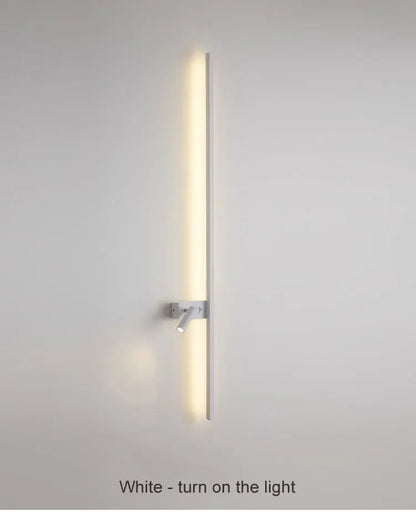 Modern Simple Long LED Wall Lamp Creative Rotatable Spotlights Living Room Bedroom Bedside Lighting Background Wall Home Decor