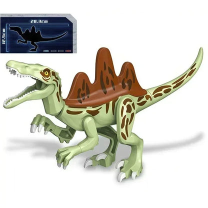 Great Value!!! Mosasaurus Jurassic World Park Dinosaurs Rex Indoraptor Triceratops Indominus Building Block Toys Dinosaur Gift