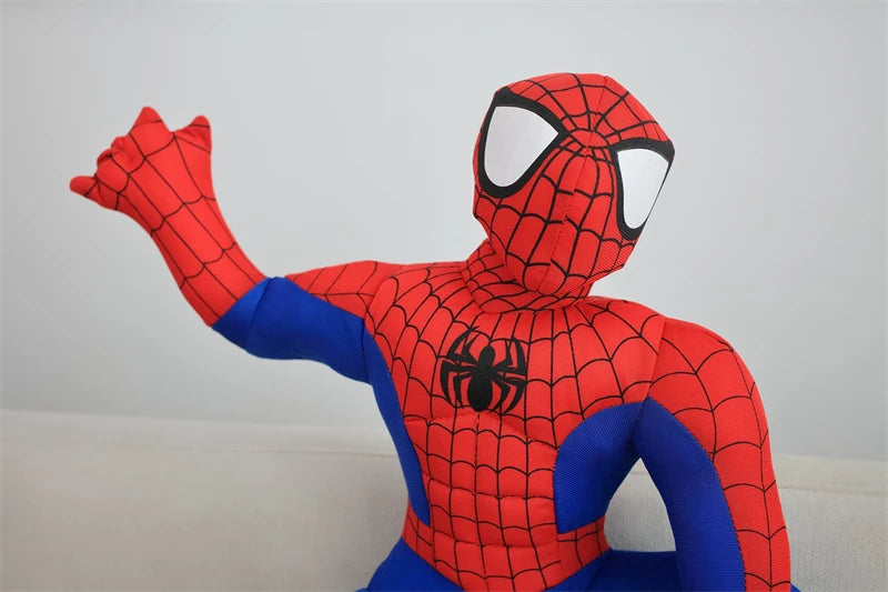 High Quality Spider Man Plush Toy Cartoon Stuffed Anime superhero Plushies Lovely Doll Hug Pillow Home Decor Birthday Gifts Kids