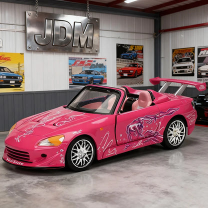 JADA 1:32 S2000 JDM Alloy Car Diecasts & Toy Vehicles Car Model Miniature Scale Model Car Toys For Children