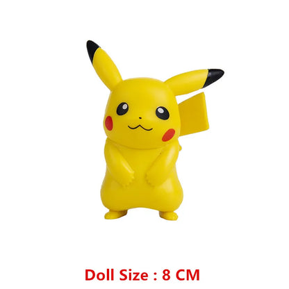 New Pokemon Anime Figure Pikachu Greninja Mewtwo Mew Cartoons Figure  Pocket Monster Action Model Toys Gifts Bulk Buy Lot