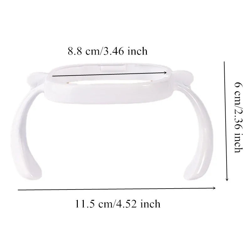 BPA Free Classic Newborn Bottle Grip Handle Compatible Silicone Handles for Hegen Bottle Size Baby Feeding Bottle Accessories