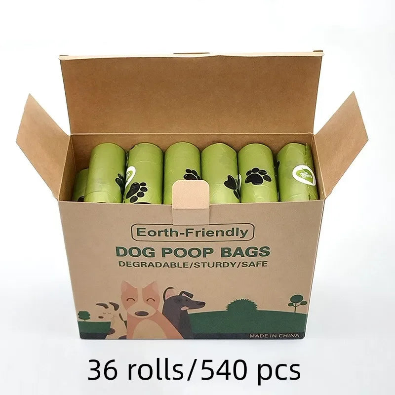 Dog Poop Bag Biodegradable Pet Garbage Bag Dog Poop Bags Dog Poop Bag Dispenser Dog Cleaning Supplies Dog Products for Dogs Gift
