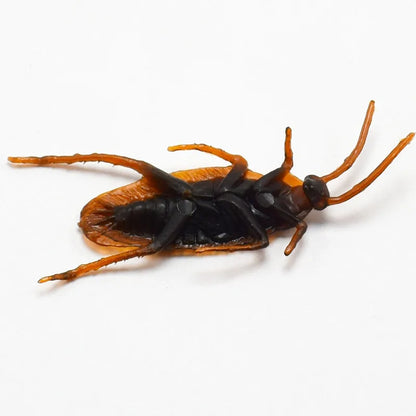 5-50Pcs Halloween gadget Plastic Cockroaches Joke Decoration Props Rubber Toy Gags Practical Jokes Toys Plastic Bugs Cockroach