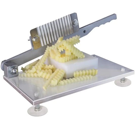 Commercial Vegetable Heavy Duty Professional Potato Slicer Tool Kattex French Fry Cutter Wave Potato Slicer Cutter