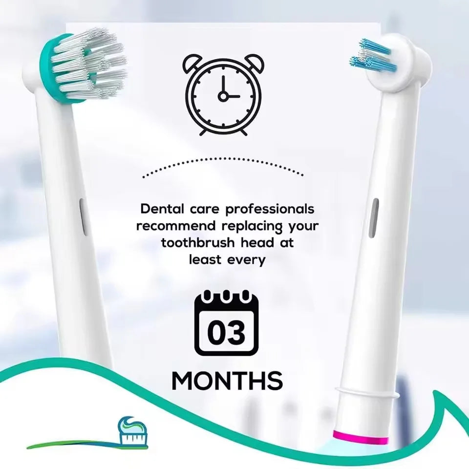 4/8/16 Pcs Interproximal Clean Replacement Brush Heads For Oral B Professional Ortho Orthodontic Electric Toothbrush Heads