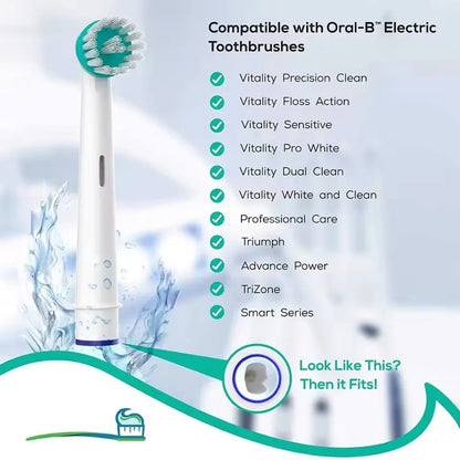 4/8/16 Pcs Interproximal Clean Replacement Brush Heads For Oral B Professional Ortho Orthodontic Electric Toothbrush Heads