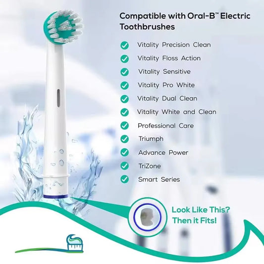 4/8/16 Pcs Interproximal Clean Replacement Brush Heads For Oral B Professional Ortho Orthodontic Electric Toothbrush Heads