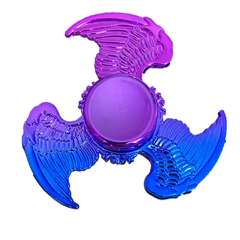 ABS Colorful Fidget Spinner Anti-Anxiety Toys Spinners Relieves Stress Fingertip Gyroscope for Reducing Adult Kids Decompression