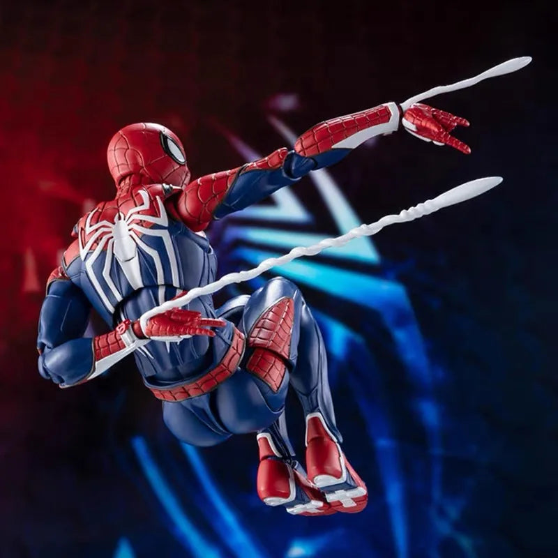 Figuarts Marvel’s Spider Man PS4 Game Version Peter Parker Marvel legend Action Figure Model Toys Collection Gift