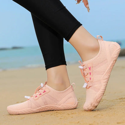 Aqua Shoes Men Beach Barefoot Water Shoes Summer Swimming Light Portable Wader Quick Dry Outdoor Upstream Wading Sneakers