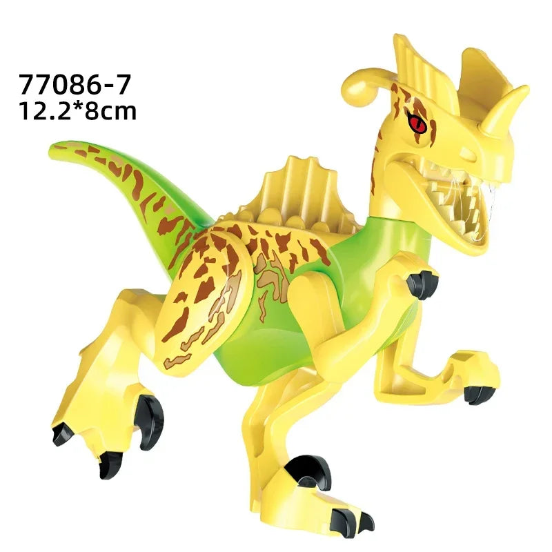 Great Value!!! Mosasaurus Jurassic World Park Dinosaurs Rex Indoraptor Triceratops Indominus Building Block Toys Dinosaur Gift