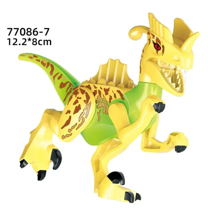 Great Value!!! Mosasaurus Jurassic World Park Dinosaurs Rex Indoraptor Triceratops Indominus Building Block Toys Dinosaur Gift