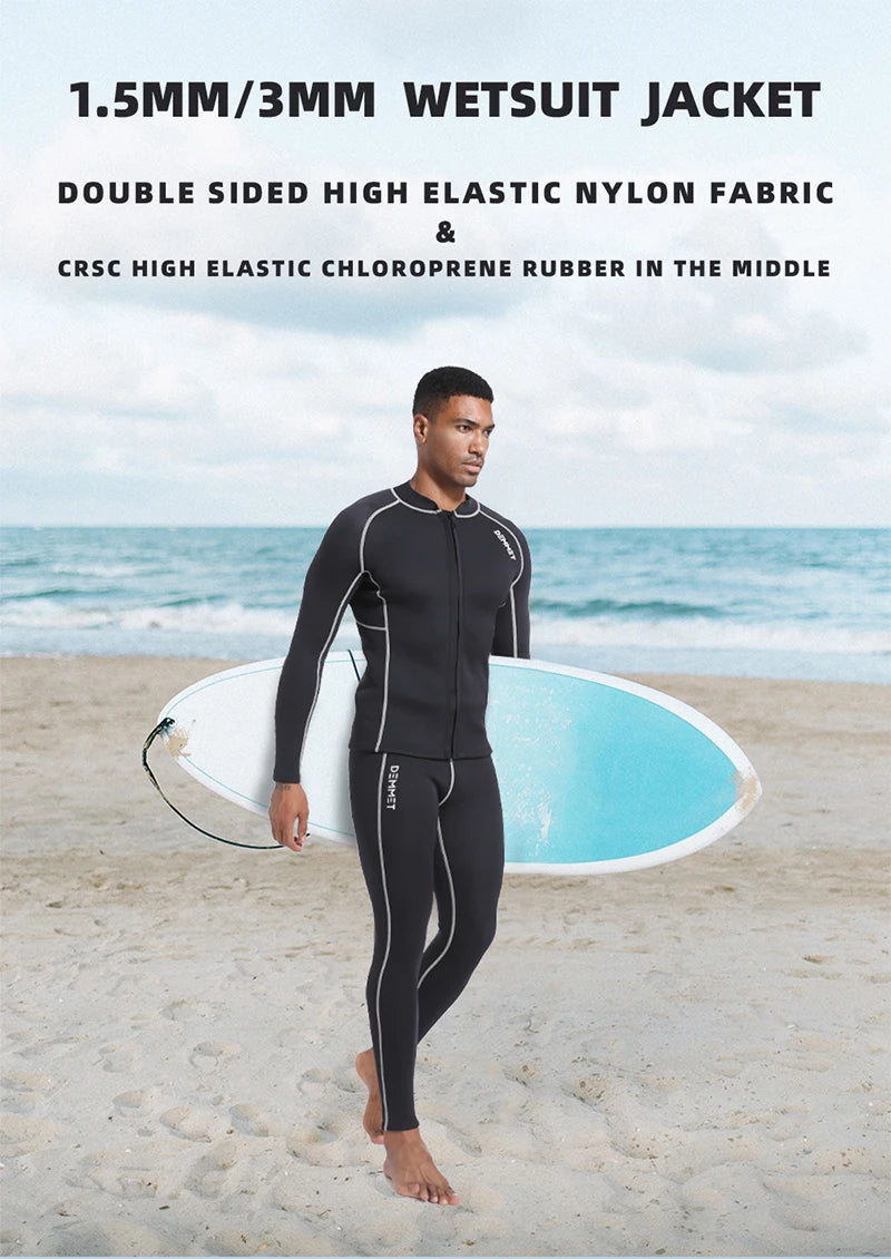 Men Women Wetsuit Pant 1.5MM/3mm Neoprene for Diving Surfing Scuba Snorkeling Winter Swimsuit Keep Warm Trousers Pant Dropship