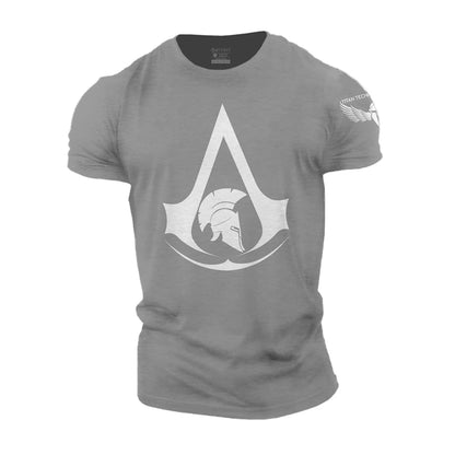 2023 Super New Spartan Warrior Fitness Sports 3D Printed T-shirt Unisex Short Sleeve Breathable Outdoor Casual Street Top 6XL