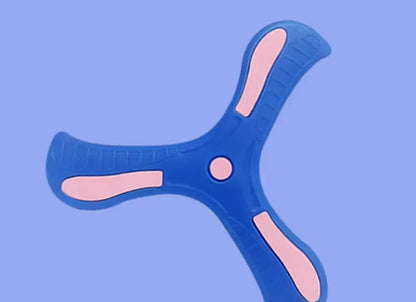 1PC Boomerang Children's Game Pet Toy Parent Child Interactive Toy Educational Outdoor Stress Relieving Toys Spinning Frisbee