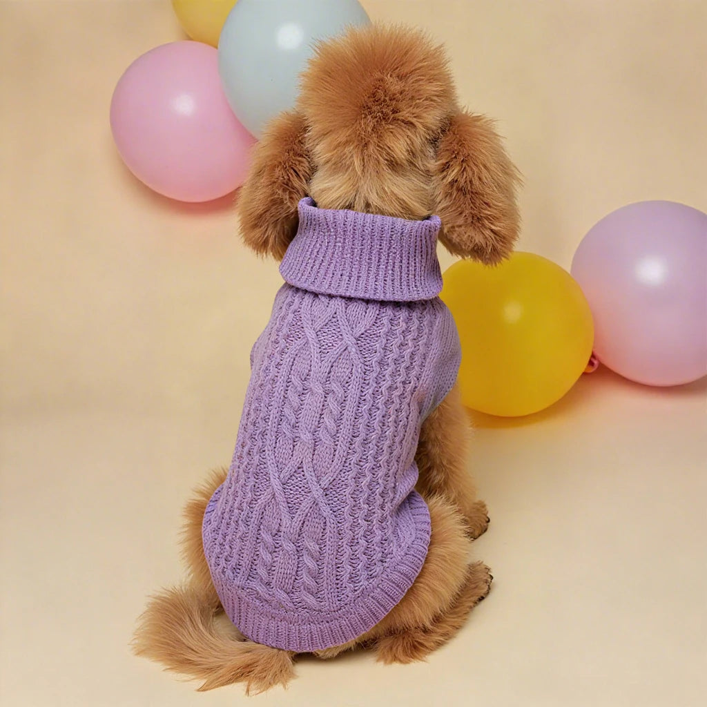 Dog Sweaters Fashionable Pet Clothing Lightweight, Soft, Comfortable, and Warm Winter Pet Clothes Outdoor Portable Pet Supplies