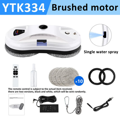 DIVEDEER White/Black Home Automatic No Spray or Water spray Window Cleaning Robot Intelligent Wipe  High-rise Large Area Window