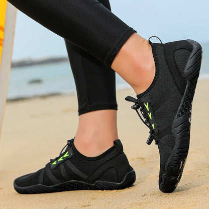 Aqua Shoes Men Beach Barefoot Water Shoes Summer Swimming Light Portable Wader Quick Dry Outdoor Upstream Wading Sneakers