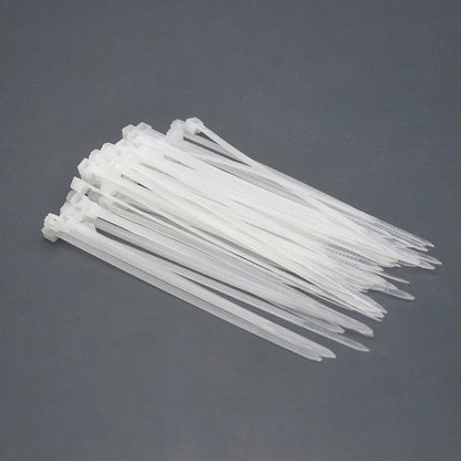 100pcs nylon plastic zip ties, cold resistant drawstring bags Cable Ties small
