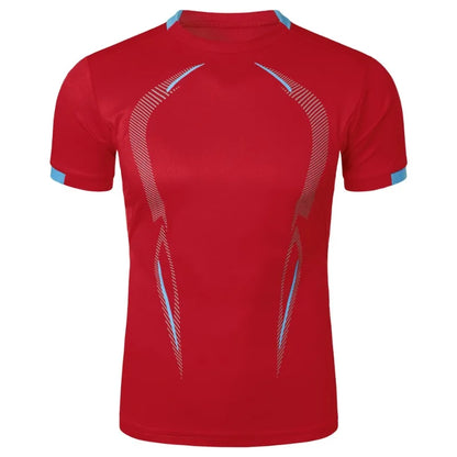 Summer Gym Breathable T Shirt Men Quick Drying Jogging Tops Men Lightweight Training Tees Fitness Tops Running Sweatwear