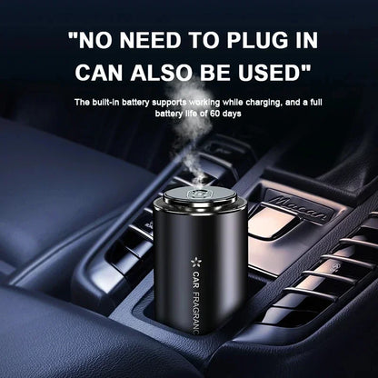 Essential Oil Diffuser Car Intelligent Spray Aromatherapy Aluminum Alloy Onboard Starting Fragrance Diffuser Car Air Fresheners