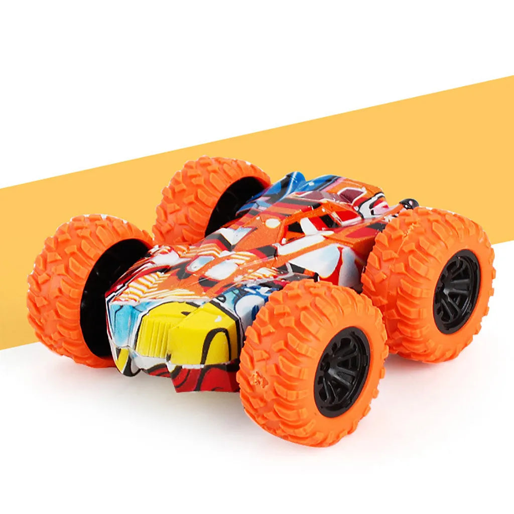 Double-sided Inertial Car 360-degree Rotating Cross-country Stunt Toy Car Model Toys Children Christmas Best Gift Juguetes
