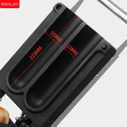 XEOLEO Digital 2PCS Mexico Chicken Rolls Maker 1500W Chicken Rolls Waffle Maker Non-Stick Chicken Wrap Toaster Grasping Pancaker