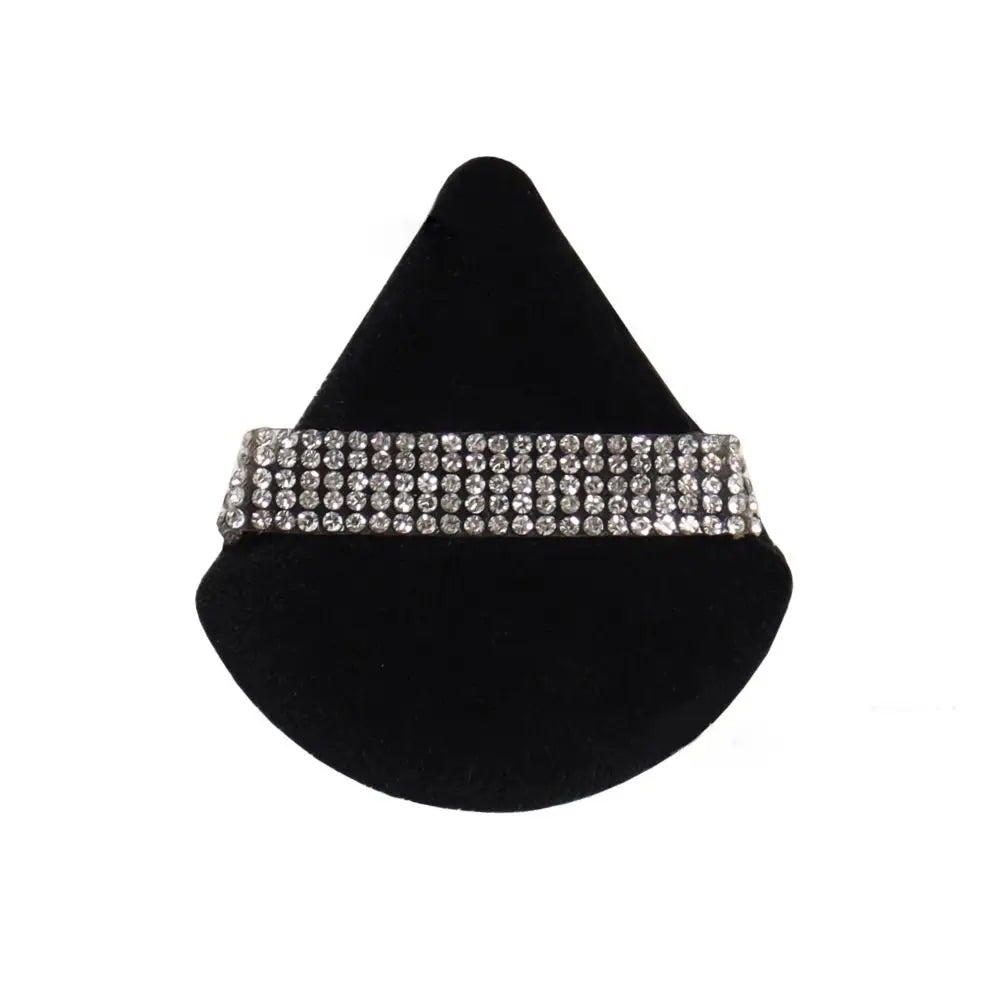 New Diamond Triangle Powder Puff Sponge Velvet Triangle Powder Puff Facial Beauty Soft Smooth Face Makeup Tool Makeup Sponge