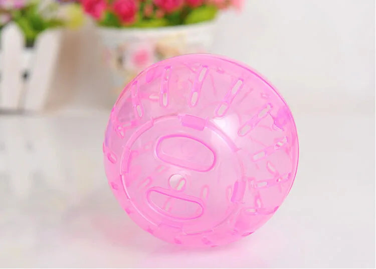 10CM Plastic Outdoor Sport Ball Grounder Rat Small Pet Rodent Mice Jogging Ball Toy Hamster Gerbil Rat Exercise Balls Play Toys
