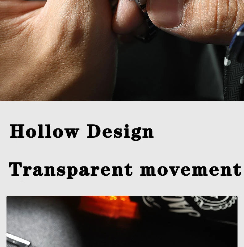 Unique Design AILANG Skeleton Dial Watch Men Luxury Brand Automatic Mechanical Men Watches relogio Waterproof