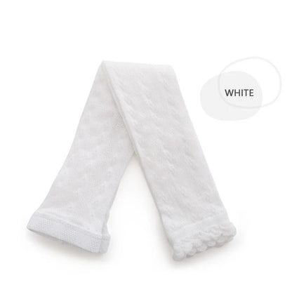 Summer Girls Pants Mesh Thin Baby Lace Pantyhose Outside Wear Summer Baby Stockingds Anti-Mosquito Kids Leggings For Girls