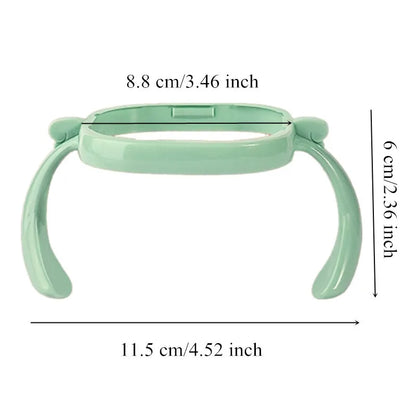 BPA Free Classic Newborn Bottle Grip Handle Compatible Silicone Handles for Hegen Bottle Size Baby Feeding Bottle Accessories