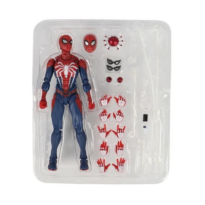 Figuarts Marvel’s Spider Man PS4 Game Version Peter Parker Marvel legend Action Figure Model Toys Collection Gift