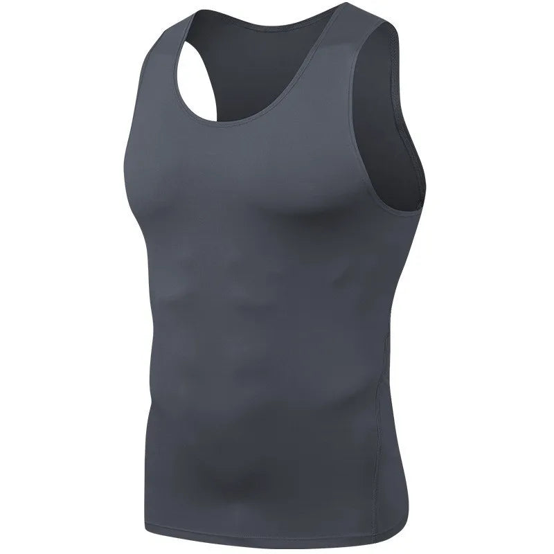 Men Casual Gym Tank Top Bodybuilding Sleeveless Shirt Fitness Basketball Tank Tops Quick Dry Running Vest Singlets Men Clothing