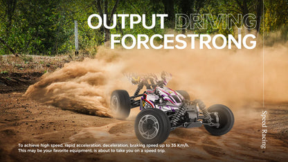 WLtoys 144016 Fast RC Cars 35KM/H OR 75KM/H 1/14 off Road 4WD Drift Toys,2.4G Remote Control Monster Truck for Adults and Kids